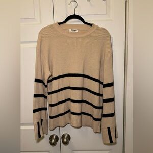 Anthro Striped Sweater